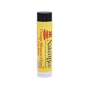 New The Naked Bee Organic Lip Balm Orange Blossom Honey